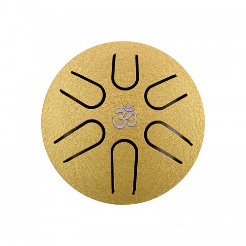 Hluru Super mini tongue drum 3" 6 ton&oacute;w Gold