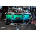 Polmuz werbel brzozowy 14" x 6.5" Blue To Black Fade Lacquer