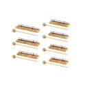 Meinl Sonic Energy Planetary Tuned Energy Chime Chakra Set - 7 dzwonk&oacute;w