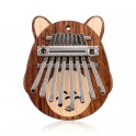 Hluru kalimba Mini 8-tonowa KML8-Walnut