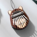 Hluru kalimba Mini 8-tonowa KML8-Walnut