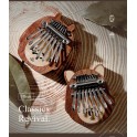 Hluru kalimba Mini 8-tonowa KML8-Walnut
