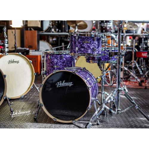 Polmuz - Model 3 Birch 18" 12" 14" + 14" Vintage Purple Pearl