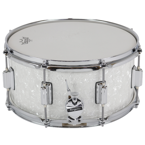 ROGERS werbel Powertone White Marine Pearl 14" x 6.5"