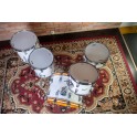 Rogers Powertone White Marine Shellset 22" 13" 14" 16"