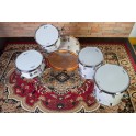Rogers Powertone White Marine Shellset 22" 13" 14" 16"