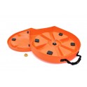 Hardcase - Case 20'' na 6 talerzy Orange