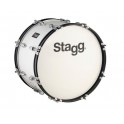 Stagg bęben marszowy 18" x 10" MABD-1810 - biały