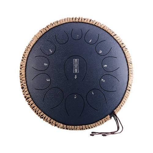 Hluru tongue drum Navy Blue 14" 13 ton&oacute;w