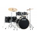 Tama - perkusja Imperialstar 22" IP62KH6W Hairline Black + talerze Meinl