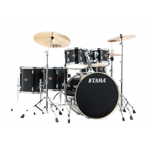 Tama - perkusja Imperialstar 22" IP62KH6W Hairline Black + talerze Meinl