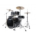 Tama - perkusja Imperialstar 22" IP62KH6W Hairline Black + talerze Meinl