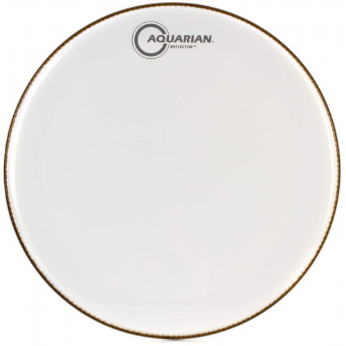 Aquarian Super Kick II Reflector Ice White 22"