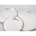 Aquarian Super Kick II Reflector Ice White 22"
