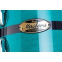 Pearl Masters Maple Pure Shellpack 22" Aqua Turquoise Stripe