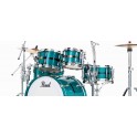 Pearl Masters Maple Pure Shellpack 22" Aqua Turquoise Stripe