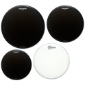 Aquarian - naciągi Response 2 Coated Tom Pack 12,13,16 + Texture Coated 14" TCRSP2-B