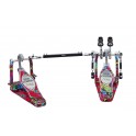 Tama Stopa podw&oacute;jna 50th Limited Iron Cobra Power Glide Marble Psychedelic Rainbow 