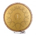 Hluru tongue drum Gold 14" 13 ton&oacute;w
