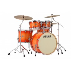 Tama - Superstar Classic 22" Shell Kit Tangerine Lacquer Burst