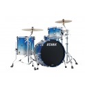 Tama perkusja Starclassic Walnut/Birch Shell Kit 3 pcs. - Molten Blue Ice Fade
