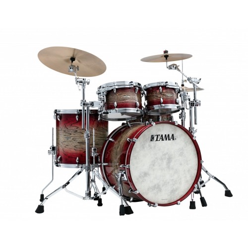 Tama STAR Walnut Shellset 22'' Walnut Garnet Japanese Sen Burst
