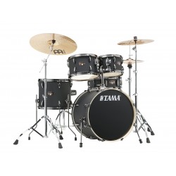 Tama - Imperialstar 20" Blacked Out Black /Bl. Nickel HW + MEINL HCS set