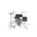 Tama - Imperialstar 20" Blacked Out Black /Bl. Nickel HW + MEINL HCS set