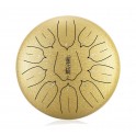 Hluru - Huashu tongue drum 10" 11 ton&oacute;w Golden