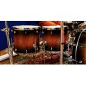 Dixon Fuse Maple 22" Rock Shellset kol. Brown Burst