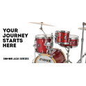 Sonor AQX Micro Set - Black Midnight Sparkle