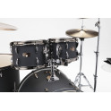 Tama - Imperialstar 22" Blacked Out Black /Bl. Nickel HW + MEINL HCS set