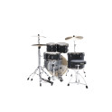 Tama - Imperialstar 22" Blacked Out Black /Bl. Nickel HW + MEINL HCS set