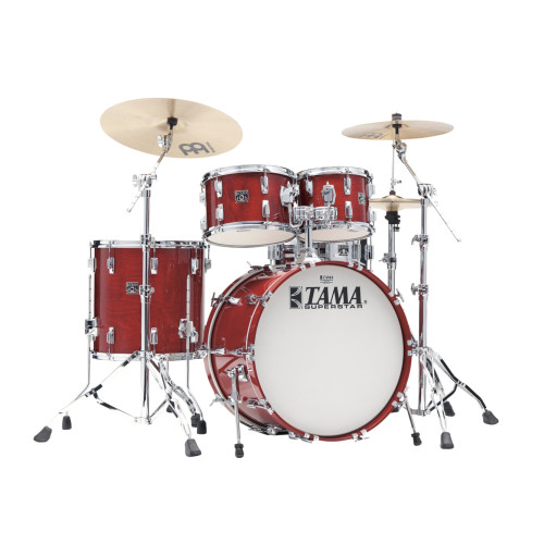 Tama Superstar Limited 50th Anniversary Shellset 22" Cherry Wine