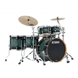 Tama Starclassic Performer Shellset 22" Molten Steel Blue Burst MBS52RZS-MSL