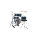TAMA Imperialstar 20" Hairline Blue + MEINL HCS set