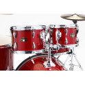 Tama - perkusja Imperialstar 22" IP62KH6W Burnt Red Mist + talerze Meinl HCS