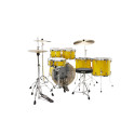 Tama - perkusja Imperialstar 22" IP62KH6W Electric Yellow + talerze Meinl HCS