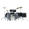 Tama Imperialstar 2 x 22" Blacked Out Black /Bl. Nickel HW set 7-częściowy + MEINL HCS set