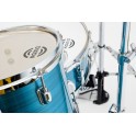 Dixon - perkusja Spark Rock 22" + hardware i talerze - Cyclone Blue