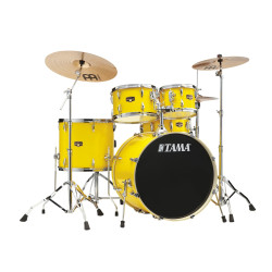 TAMA Imperialstar 22" Electric Yellow + MEINL HCS set