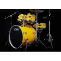 TAMA Imperialstar 22" Electric Yellow + MEINL HCS set