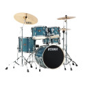 Tama - perkusja Imperialstar 18" Hairline Blue + MEINL HCS set