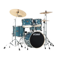 Tama - perkusja Imperialstar 18" Hairline Blue + MEINL HCS set