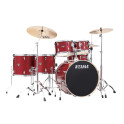Tama - perkusja Imperialstar 22" IP62KH6W Burnt Red Mist + talerze Meinl HCS
