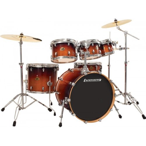 Ludwig - perkusja Element Birch Power Fusion Shellset + TT8''