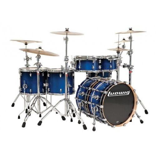 Ludwig - perkusja Epic Modular Blue Fade Shellset 