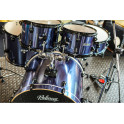 Polmuz - perkusja Model 4 Birch 20" Blue Hairline + hardware i talerze