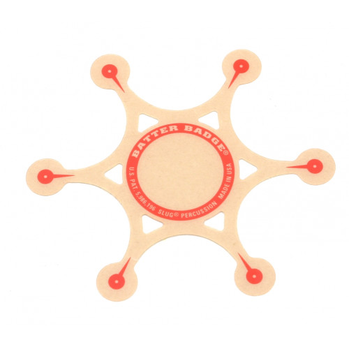 Slug - BB - łatka opatentowana Batter Badge Red