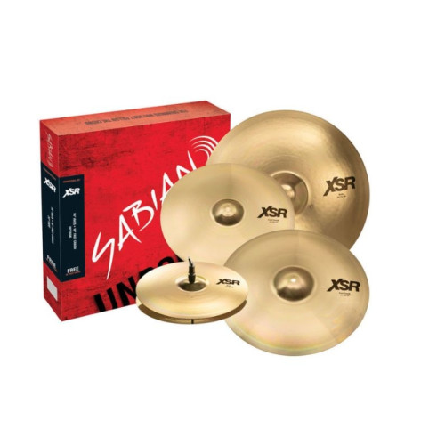 Sabian XSR Performance Pack 14" 16" 20" + Crash 18"
